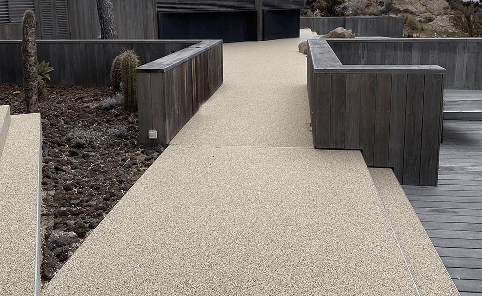 sol en resine collectivités