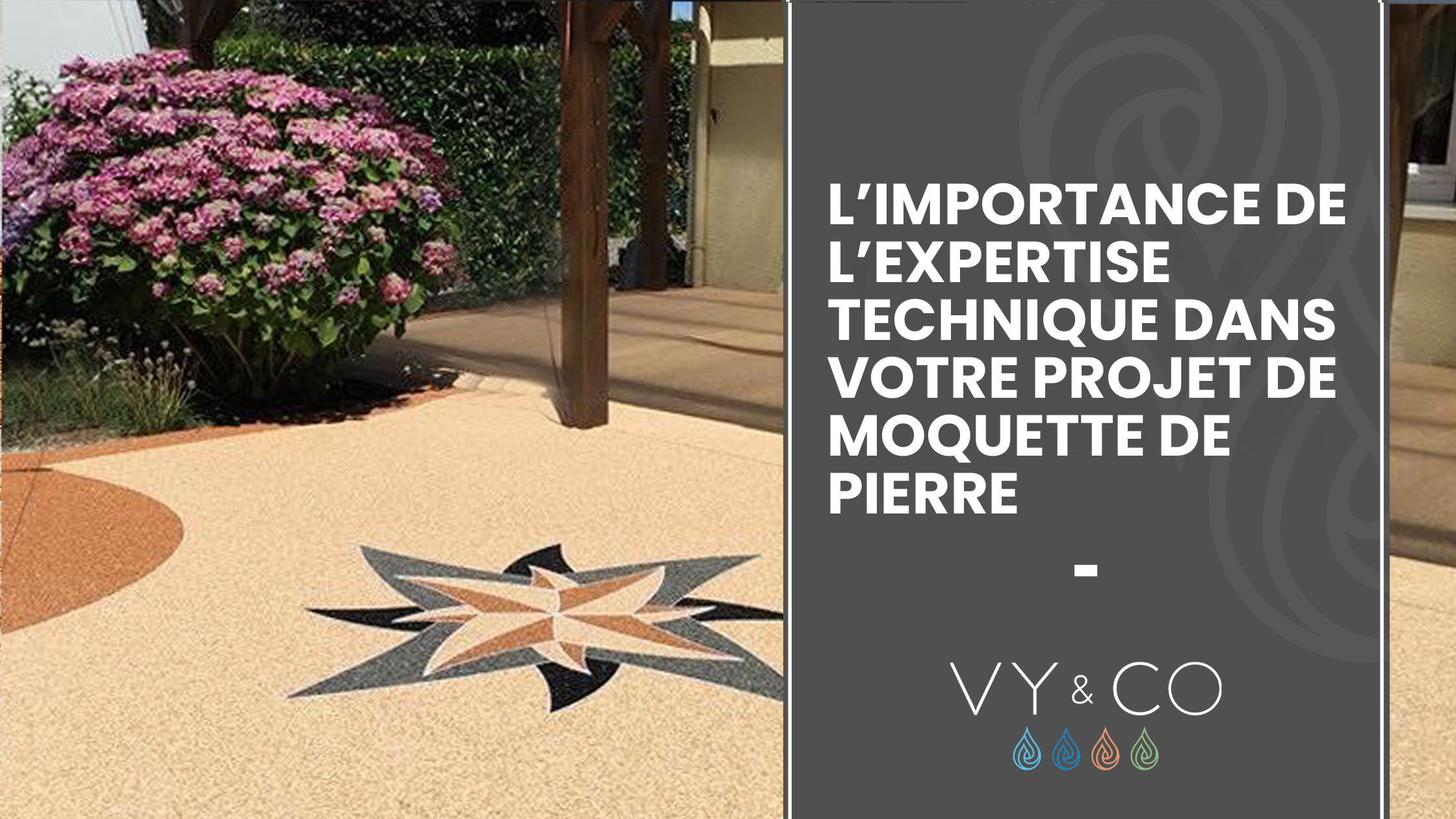 revêtement extérieur moquette de pierre