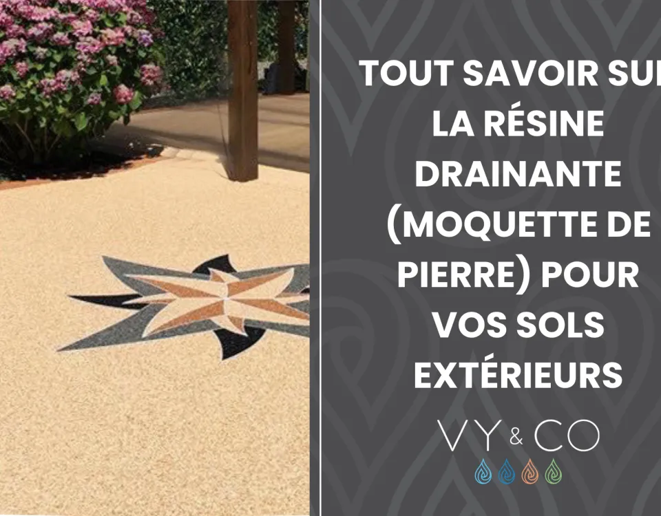 Tout savoir sur la r&eacute;sine drainante (moquette de pierre) pour vos sols ext&eacute;rieurs